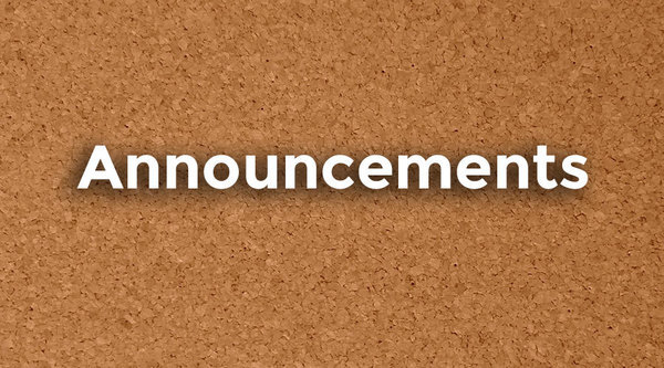 Got an Announcement?