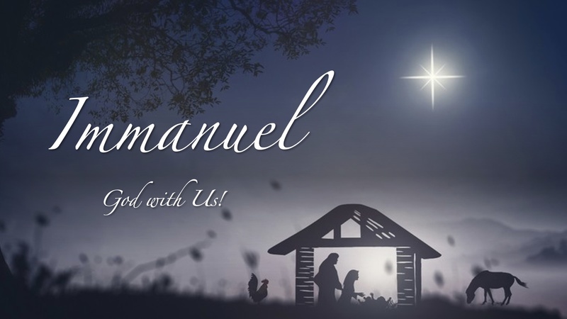Immanuel:  God with Us!