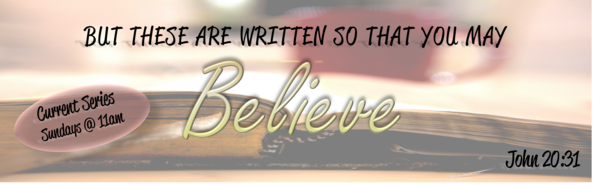 Believe - Week 9  "The Best Man" - John 3:22-36