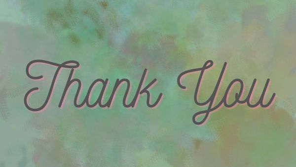 Thank You Notes!