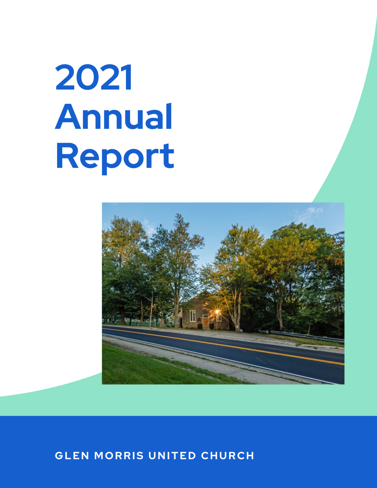 2021 Annual Report Glen Morris United Church