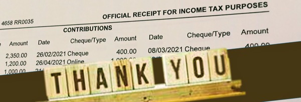 2021 Tax Receipts