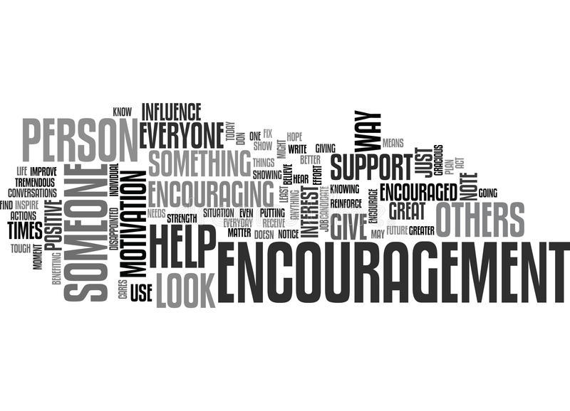 "Encouragement"