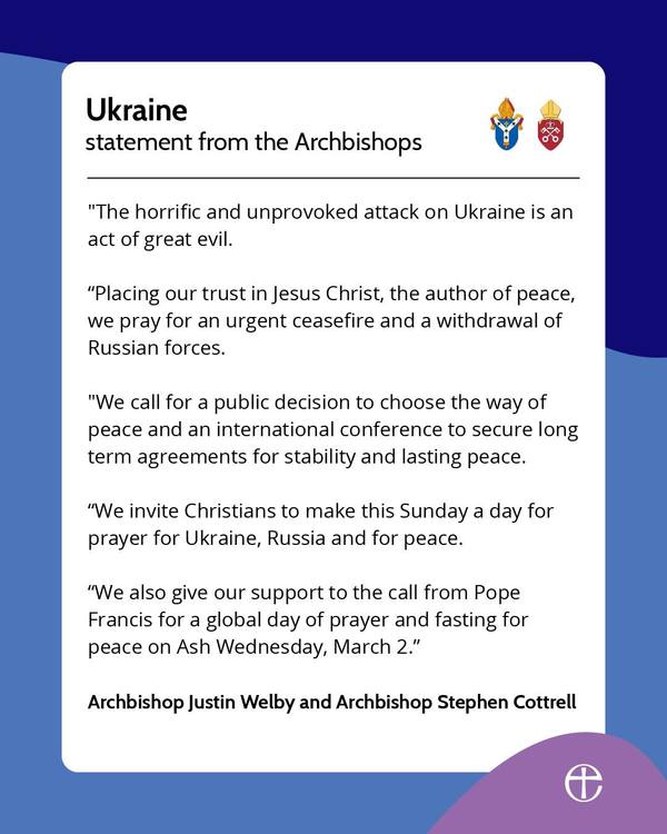 A Call to Prayer for Ukraine