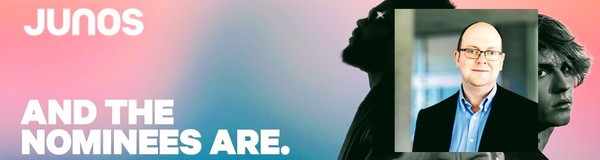 Associate Director of Music nominated for Juno