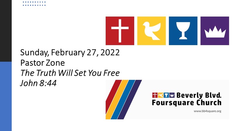 The Truth Will Set You Free