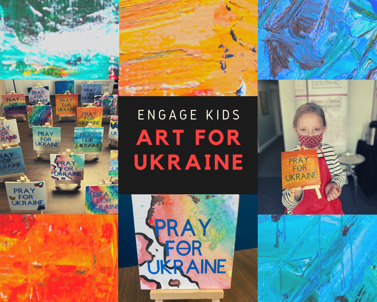 Engage Kids Art For Ukraine Sale ENGAGE A Church Movement
