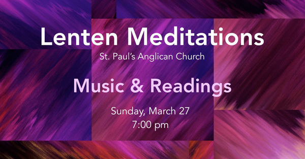 Lenten Meditations and Music