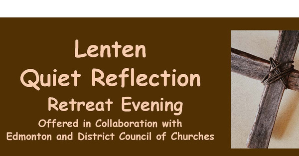 Lenten Quiet Reflection March 31