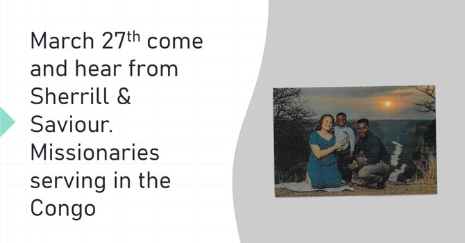 Missionaries to Congo - Saviour & Sherrill Koanga