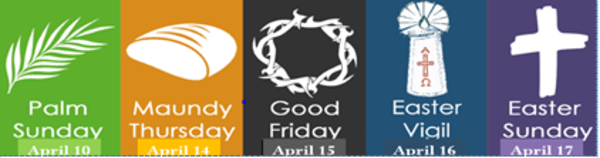 Holy Week Worship Schedule