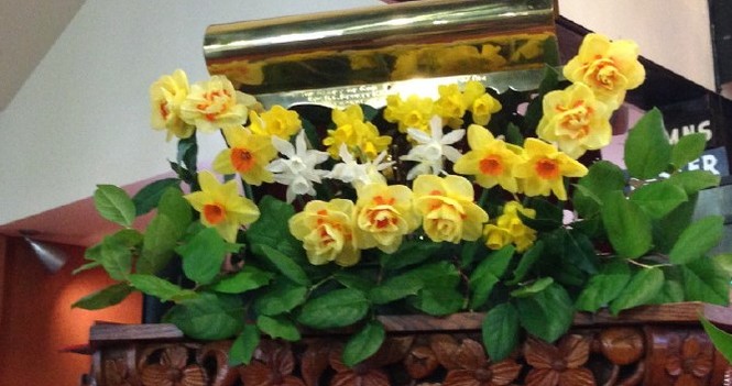 Donations for Flowers  For Easter Would Be Appreciated