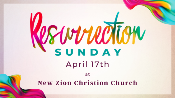 Resurrection Sunday!