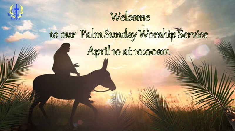 Sunday April 10 Livestream Service