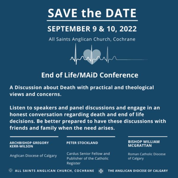 End of Life/MAiD Conference Save the Date