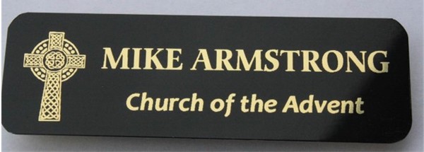 New Church of the Advent Nametags Available!