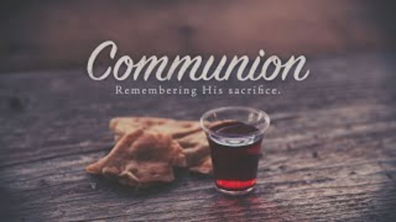 Communion at the Communion