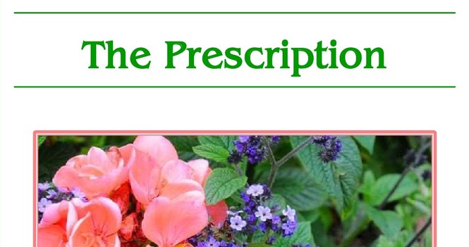 August 8th is the Deadline for the Summer Issue of St. Luke's Prescription