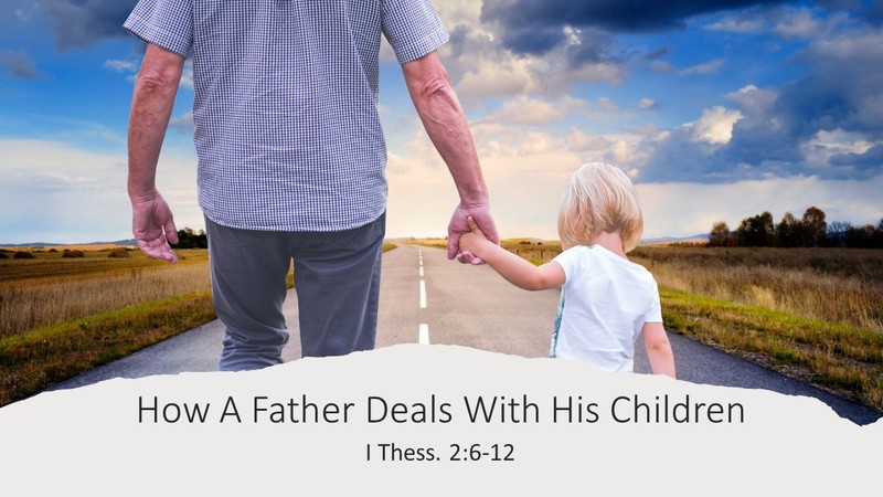 How A Father Deals With His Children
