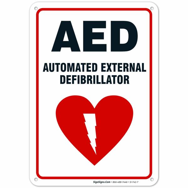 New AED Defibrillator  
