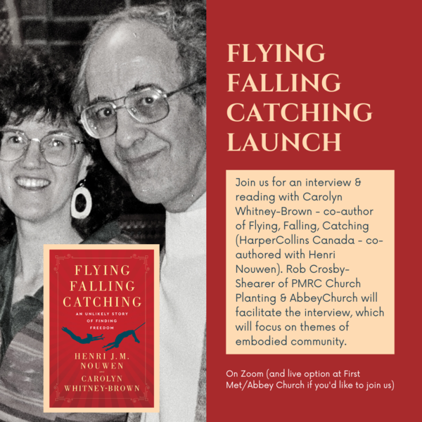 Flying, Falling, Catching: Online Book Launch