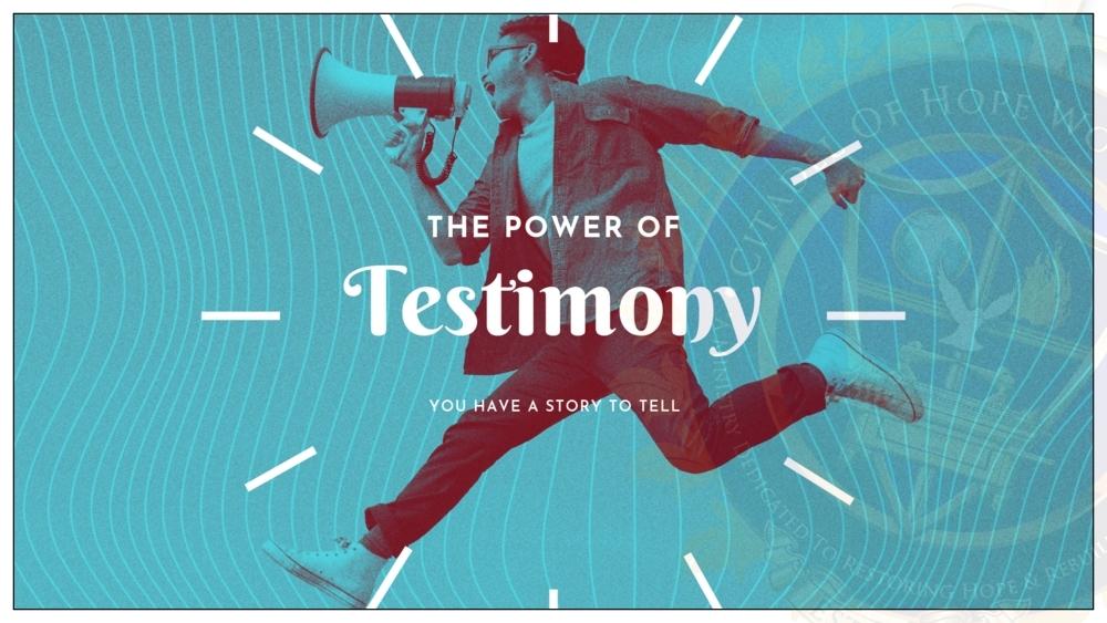 Testimony Loaded Blog | Citadel Of Hope Worship Center