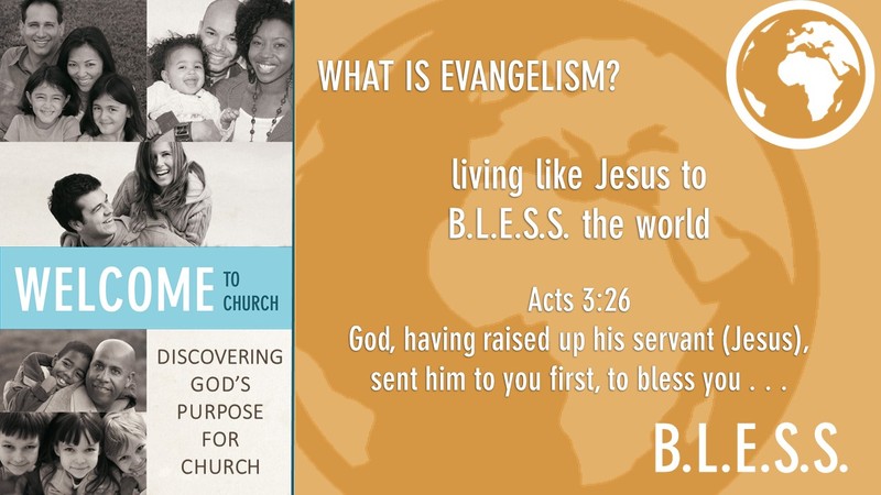 Welcome to Church - BLESS