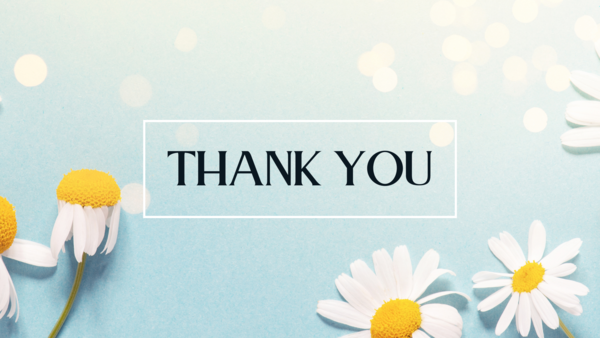 Thank You's