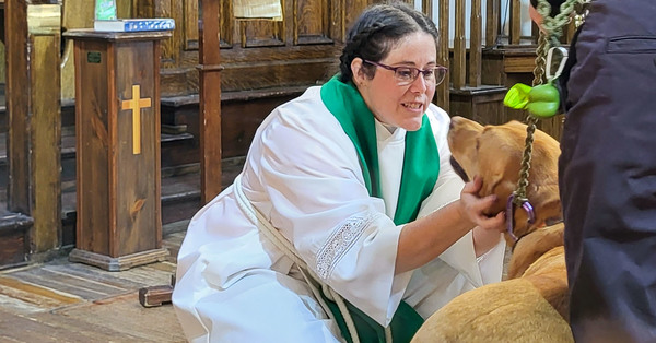 Animal Companions Receive Blessing on St. Francis' Feast Day