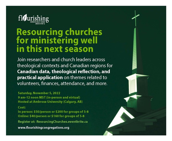 Resourcing Churches for Ministering Well in this Next Season