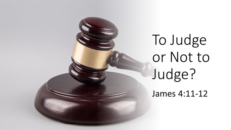 To Judge or Not to Judge?