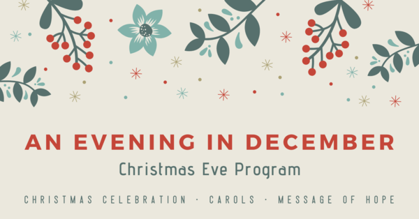Join us for An Evening in December