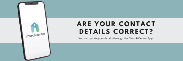 Are your contact details up to date?