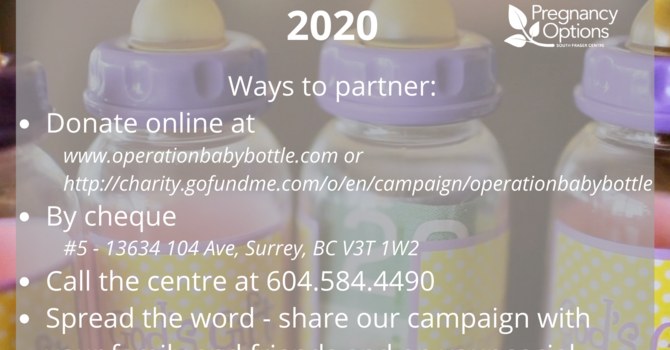 Operation Baby bottle image