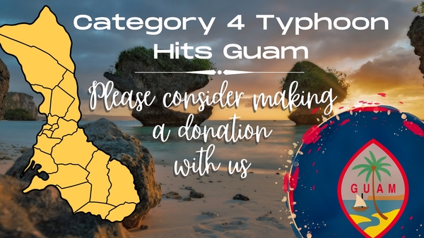 A Category Four Typhoon Hits Guam - Our Sister Church in Guam Could Use Our Help