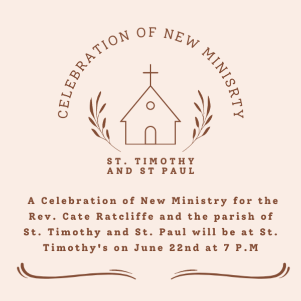Celebration of New Ministry