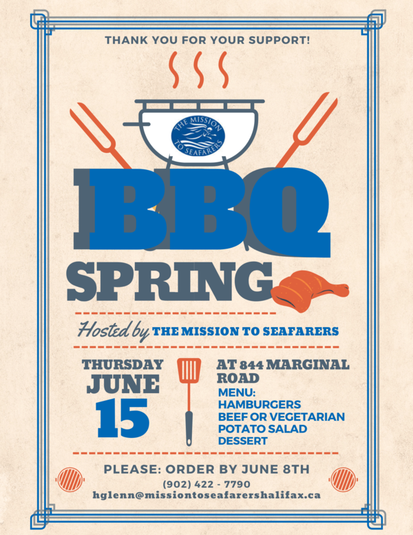 Spring BBQ - Hosted by The Mission to Seafarers
