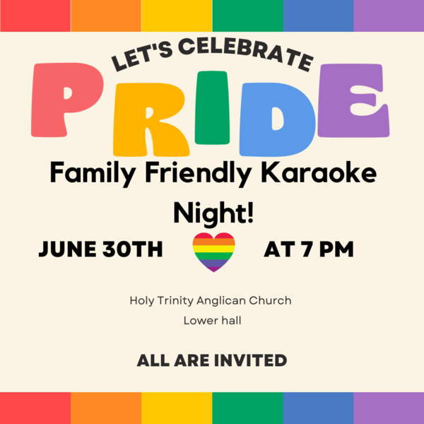 Pride Month Family-friendly Karaoke Night