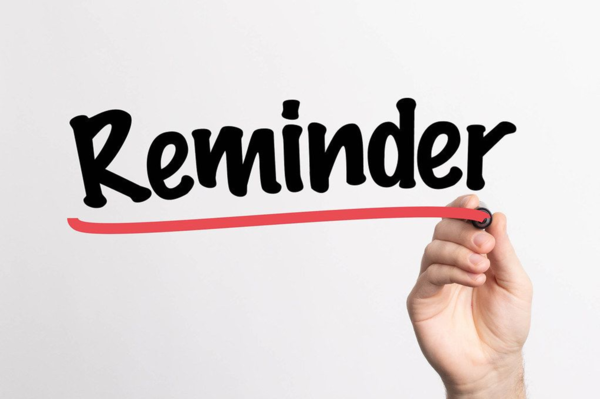 SUMMER SERVICE TIMES REMINDER