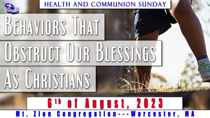Obstacles To Our Blessings As Christians