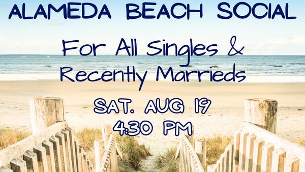 Singles & Recently Marrieds Beach Social