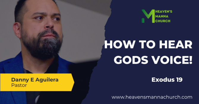 How to Hear God’s voice!
