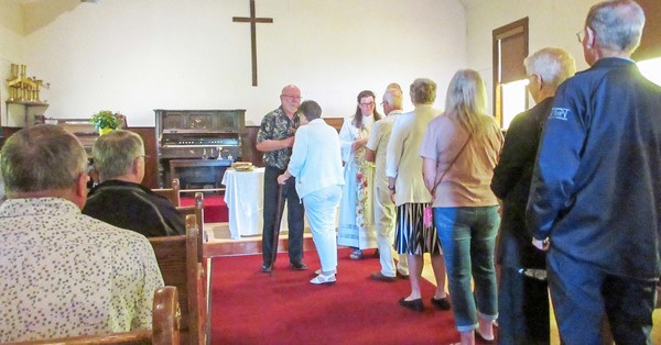 Summer Service Held at All Saints' Museum Church