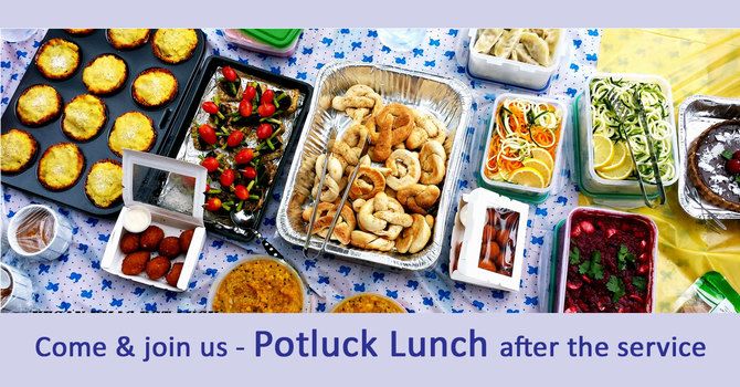 after Morning Service Potluck