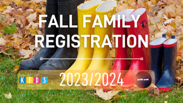 Fall Family Registration 2023/2024