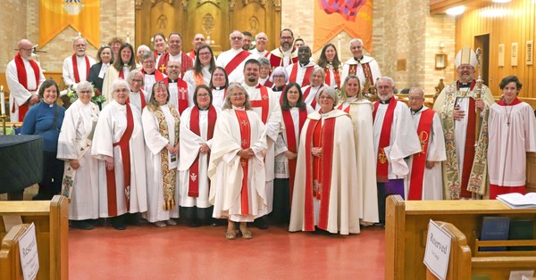 Priest and Deacon Ordained on Holy Cross Day