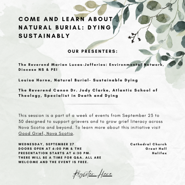 Natural Burial: Dying Sustainably