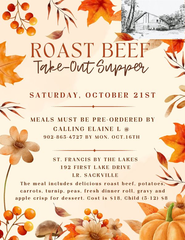 Roast Beef Take-Out Supper