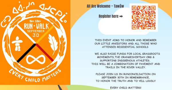3rd Annual Orange Shirt Day Run / Walk