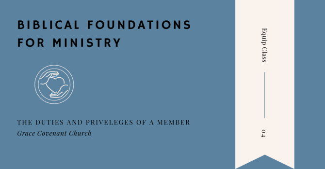 Biblical Foundations for Ministry